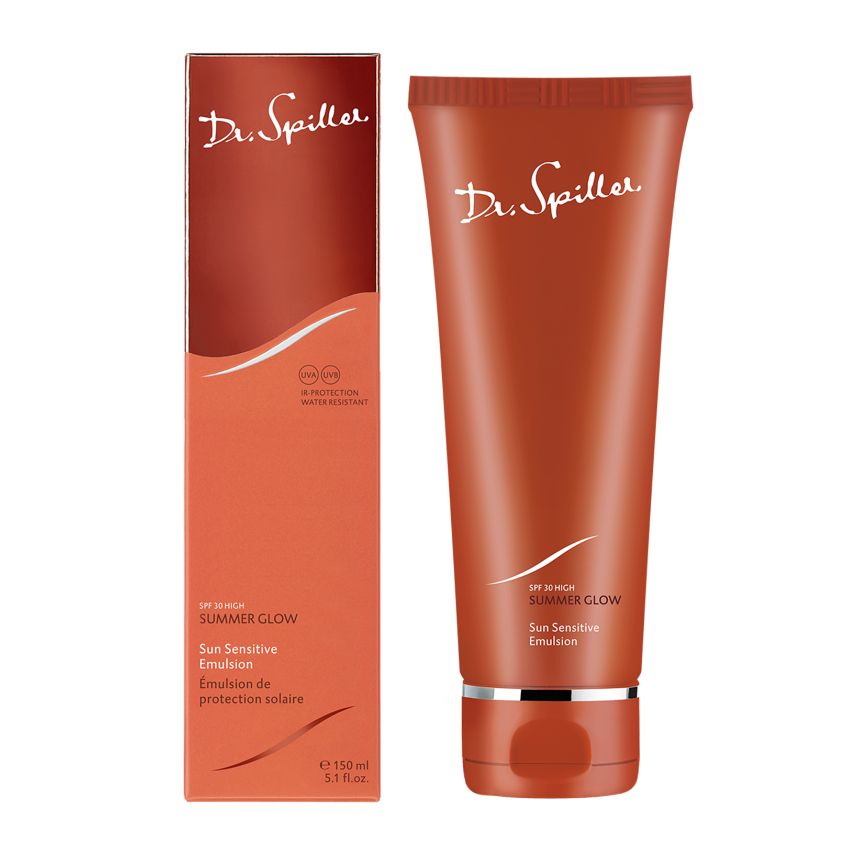 Dr. Spiller Sonnenschutz SPF 30 Eine feuchtigkeitsspendende Sonnenschutz Emulsion mit SPF 30.
