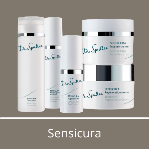 Die Sensicura Serie von Dr. Spiller wurde speziell für die hypersensible Haut entwickelt. 